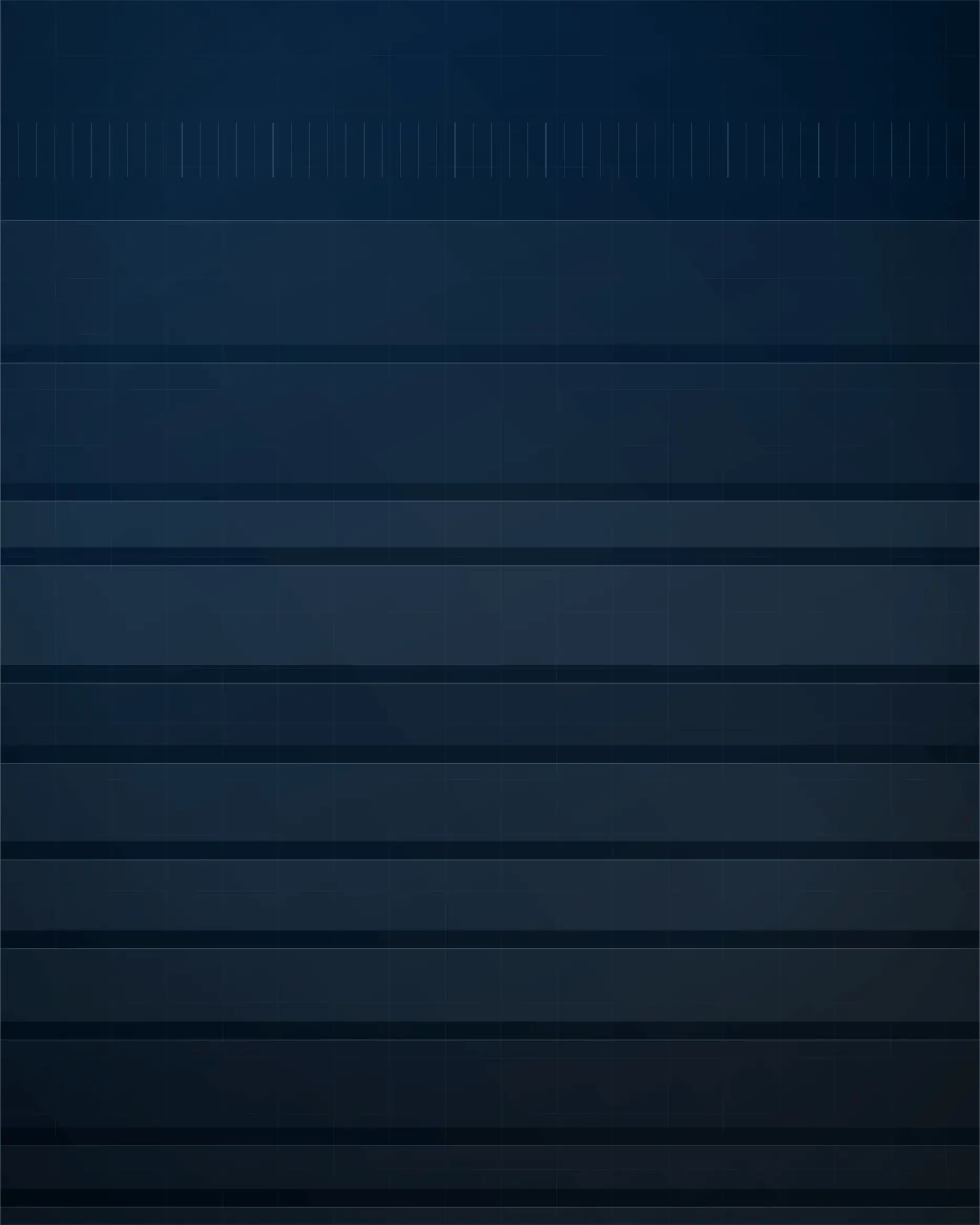 Cargo strata in a tank profile