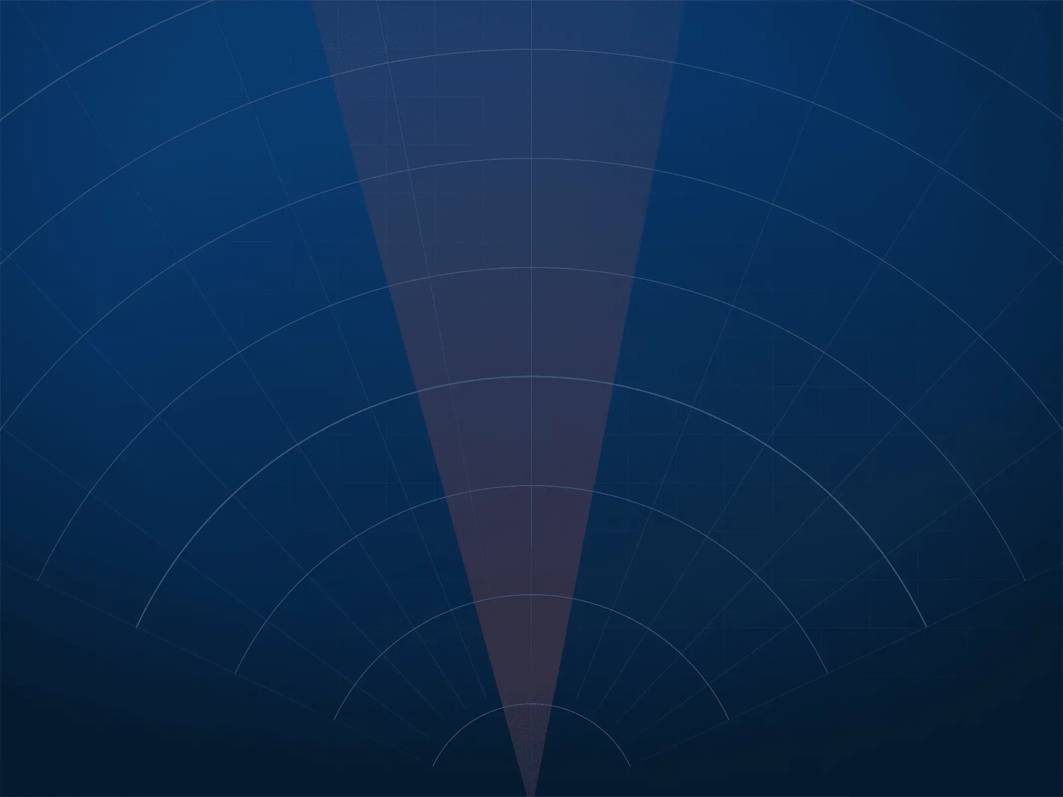 Sonar sweep with the echoes of a monitored fleet